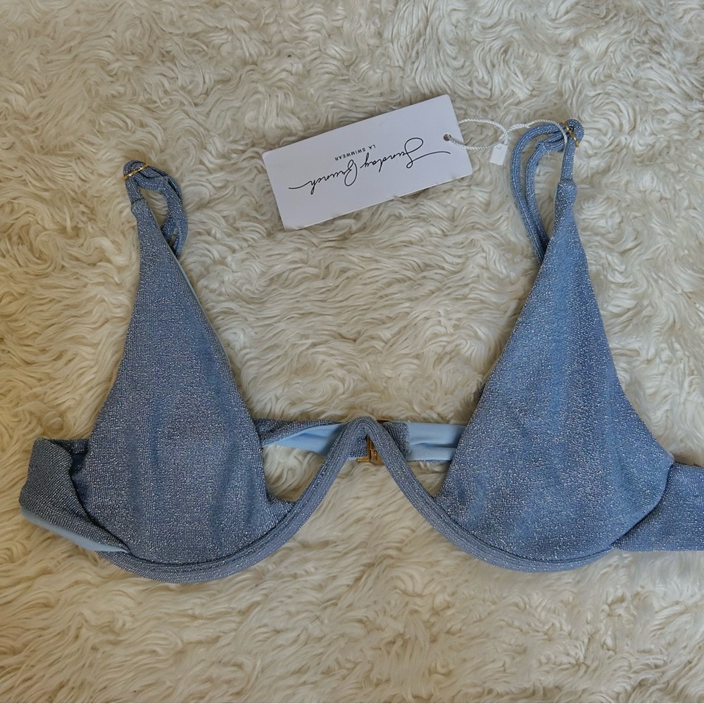 BRAND NEW Purple LA Bikini Top
